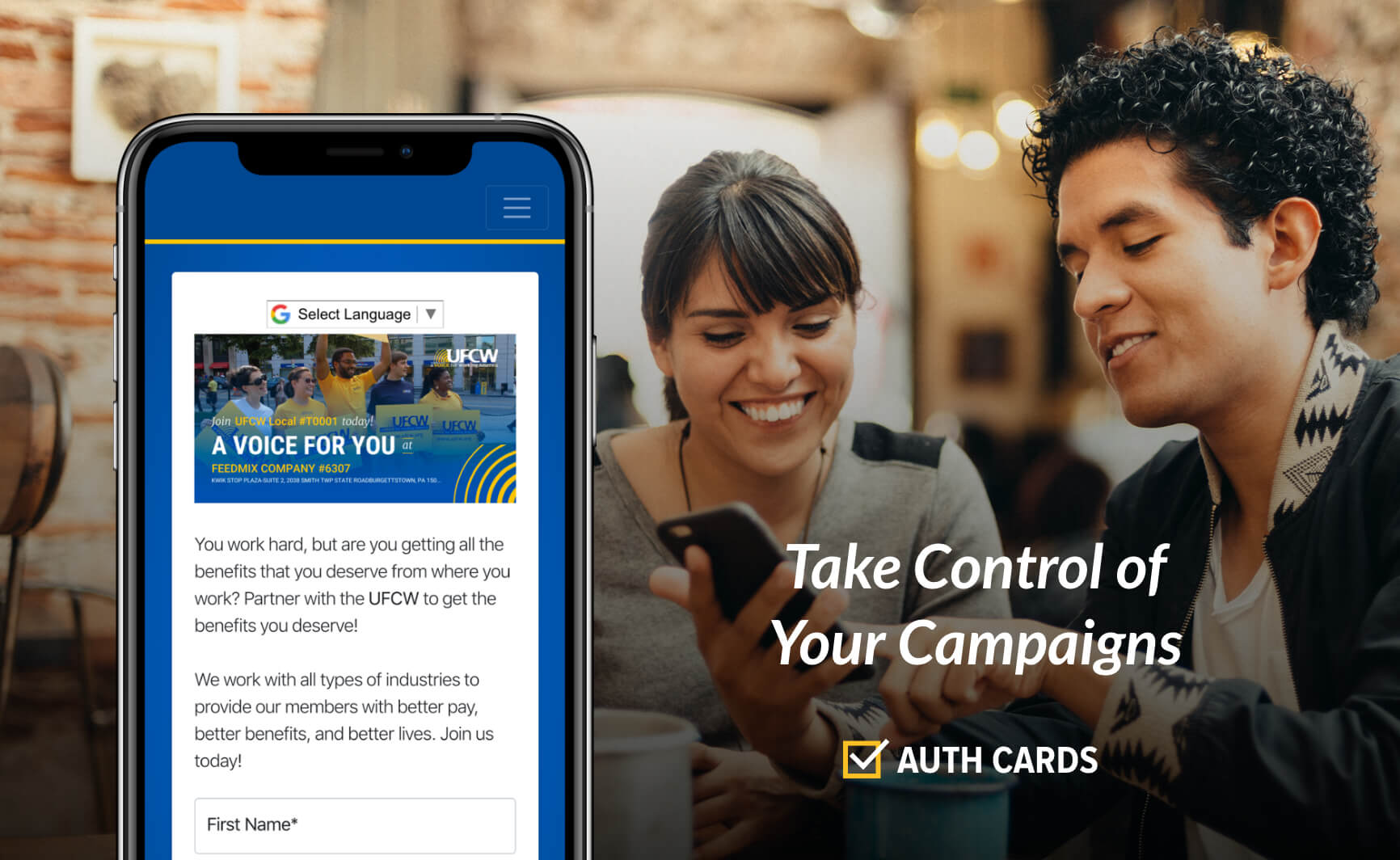 Take Control of Your Campaigns with Auth Cards